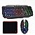 Kit Teclado Ranger e Mouse Pad e Mouse Rayden Gamer Evolut Rgb Led Colorido - Imagem 5