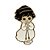 PIN BONECA FILHAS DE JÓ - Imagem 1