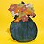 Cerâmica Decorativa Floral | Vaso de flores - Imagem 1