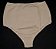 Hotpant porta treco bege liso - Imagem 1