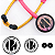 Estetoscópio BIC Eternity III Adulto Duplo Inox Rosa Rainbow (Arco-Íris) - Imagem 3