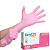 Luva Nitrílica Rosa P Descartável Sem Pó Soft Aid Caixa C/100 Unidades - Imagem 6