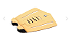 Deck Lixado Old School ocre - Rubber Sticky - Imagem 1