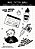 Cartela de adesivos (brilhoso) A6 Brvce Tattoo Supply - Imagem 1