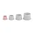 Ink Cap - Batoques de Silicone Rosa - P - 140 unidades - Imagem 3