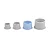 Ink Cap - Batoques de Silicone Azul - G - 50 unidades - Imagem 3
