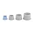 Ink Cap - Batoques de Silicone Azul - P - 140 unidades - Imagem 3