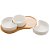 Petisqueira Porcelana Branco Matt Base de Bambu - Imagem 4