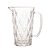 Jarra Vidro Transparente com Fio de Ouro 1 Litro Diamond - Imagem 3