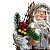 Mamãe Noel Decorativa Lenhadora 45cm - Imagem 5