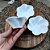 Mini Bowls Flor Hibisco Porcelana Branco 3 peças - Imagem 5