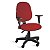Cadeira Ágata Gerente Back System Braço Regulável Tecido Vermelho - Imagem 4