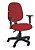 Cadeira Ágata Gerente Back System Braço Regulável Tecido Vermelho - Imagem 3