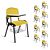 Cadeira Lara Plástica Universitária Kit 10 A/E - Imagem 2