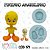 Molde Pintinho Amarelinho--CÓD 373 - Imagem 1