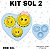 Molde de Silicone Kit Sol 2--CÓD 621 - Imagem 1
