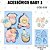 Molde de Silicone Acessórios Baby 1--CÓD 633 - Imagem 1