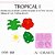 Molde de silicone Tropical 1 --CÓD 651 - Imagem 1