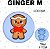 Molde de silicone Ginger M--CÓD 695 - Imagem 1