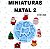 Molde de silicone Miniaturas Natal 2--CÓD 699 - Imagem 1