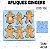 Molde de silicone Apliques Gingers-- CÓD 702 - Imagem 2
