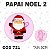 Molde de silicone Papai Noel 2--CÓD 721 - Imagem 1