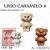 Molde de silicone Urso Caramelo 4-- CÓD 09 - Imagem 1