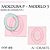 Molde de silicone Moldura P - Modelo 3 --CÓD 815 - Imagem 1
