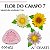 Molde de silicone Flor do Campo 7--CÓD 872 - Imagem 1