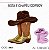 Molde de silicone Bota e Chapéu Cowboy --CÓD 252 - Imagem 1