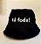 Bucket hat Ta Foda preto - Imagem 1