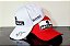 Combo - Boné Ayrton Senna Branco e Vermelho Passion - Imagem 1