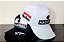 Combo - Boné Ayrton Senna Branco e Preto Preto - Imagem 1