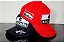 Combo - Boné Ayrton Senna Preto e Vermelho Passion - Imagem 1
