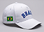 Boné Brasil Copa 2026 Branco - Imagem 1