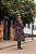 Vestido Max Midi em Tule Estampado com Forro | Floral - Imagem 3
