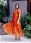 Vestido Longo em Tule Listrado - Imagem 2