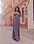 Vestido Longo Quadriculado com Alça em Suplex Soft - Imagem 2