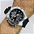 Relógio masculino linha master modelo Aqualand serie prata Pulseira de borracha a prova d'água 20m - Imagem 9