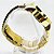 Relógio masculino linha master modelo Venom Pulseira de aço inoxidável  a prova d’água 20m - Imagem 4