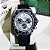 Relógio masculino linha Premium Daytona Automático Pulseira de borracha Oyster flex a prova d’água 40m - Imagem 11