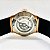 Relógio masculino linha Premium modelo Geneve Automático Pulseira de Borracha a prova d’água 40m - Imagem 9