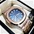 Relógio masculino linha Premium modelo Patek Nautilus automático Pulseira de Aço inoxidável 904l a prova d’água 40m - Imagem 1