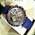 Relógio masculino linha Premium Modelo Daytona Rubens Barrichello Pulseira de borracha oyster flex A prova d’água - Imagem 1