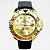 Relógio masculino linha master modelo Yacht-Master Pulseira de borracha oyster Flex a prova d’água 20m - Imagem 1