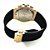 Relógio masculino linha Premium modelo Geneve Big Bang Pulseira de couro a prova d’água 40m - Imagem 4