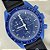 Relógio masculino linha Premium Omega Speedmaster Swatch Pulseira de Couro a prova d’água 40m - Imagem 1