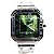 Relógio masculino linha master modelo Tank Pulseira de aço inoxidável a prova d’água 20m - Imagem 1