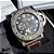 Relógio masculino linha Premium Panerai Radiomir automático Pulseira de couro a prova d’água 40m - Imagem 1