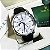 Relógio masculino linha Premium modelo Geneve automático Pulseira de couro a prova d’água 40m - Imagem 1